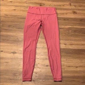 Lululemon Wunder Under 31” merlot